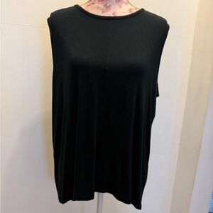 Tahari Woman Black Sleeveless Tank Top